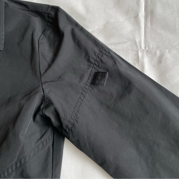 Holt Renfrew Light Utility Jacket Black Size 6 - Picture 8 of 13